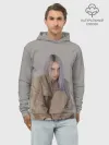 Худи мужской база хлопок / BILLIE EILISH