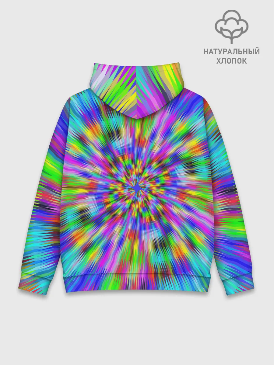 Худи мужской база хлопок / ПСИХОДЕЛИКА