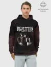Худи мужской база хлопок / Led Zeppelin
