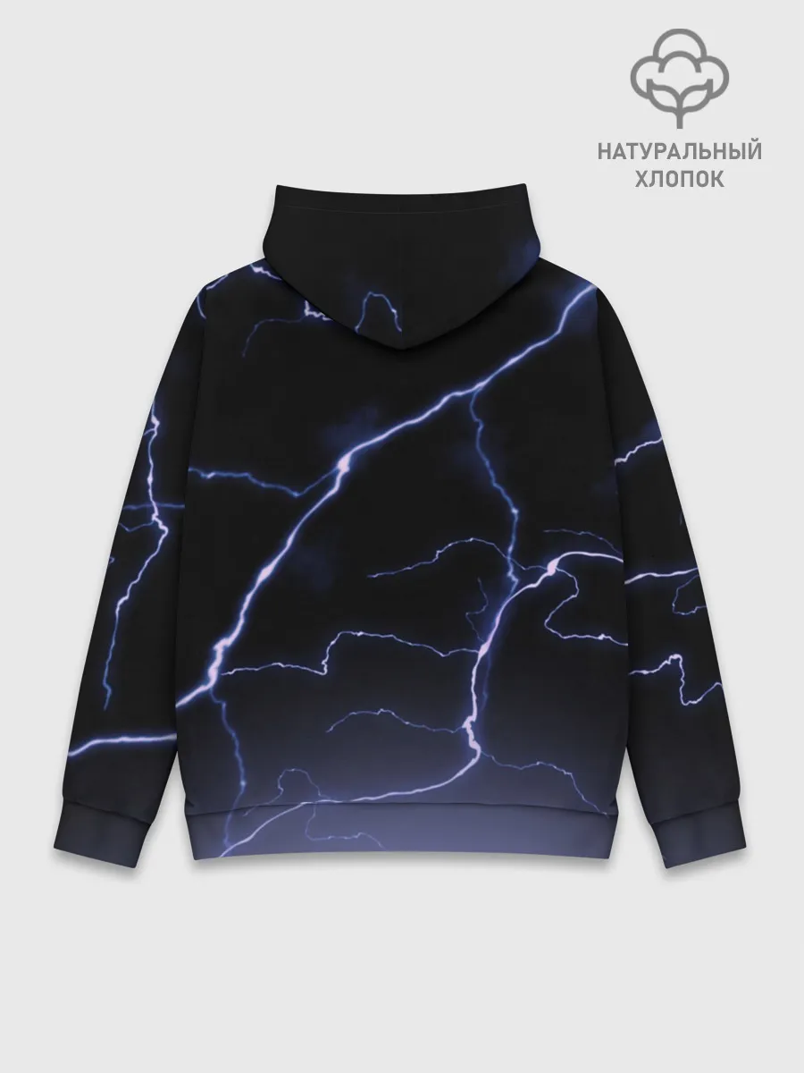 Худи мужской база хлопок / НЕСОКРУШИМЫЙ РЫЦАРЬ FORTNITE