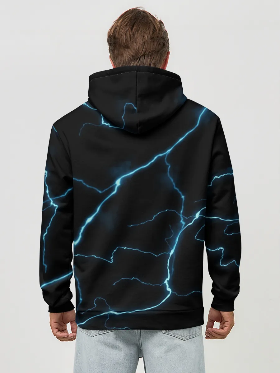 Худи мужской база хлопок / ВЕЧНЫЙ СТРАННИК FORTNITE