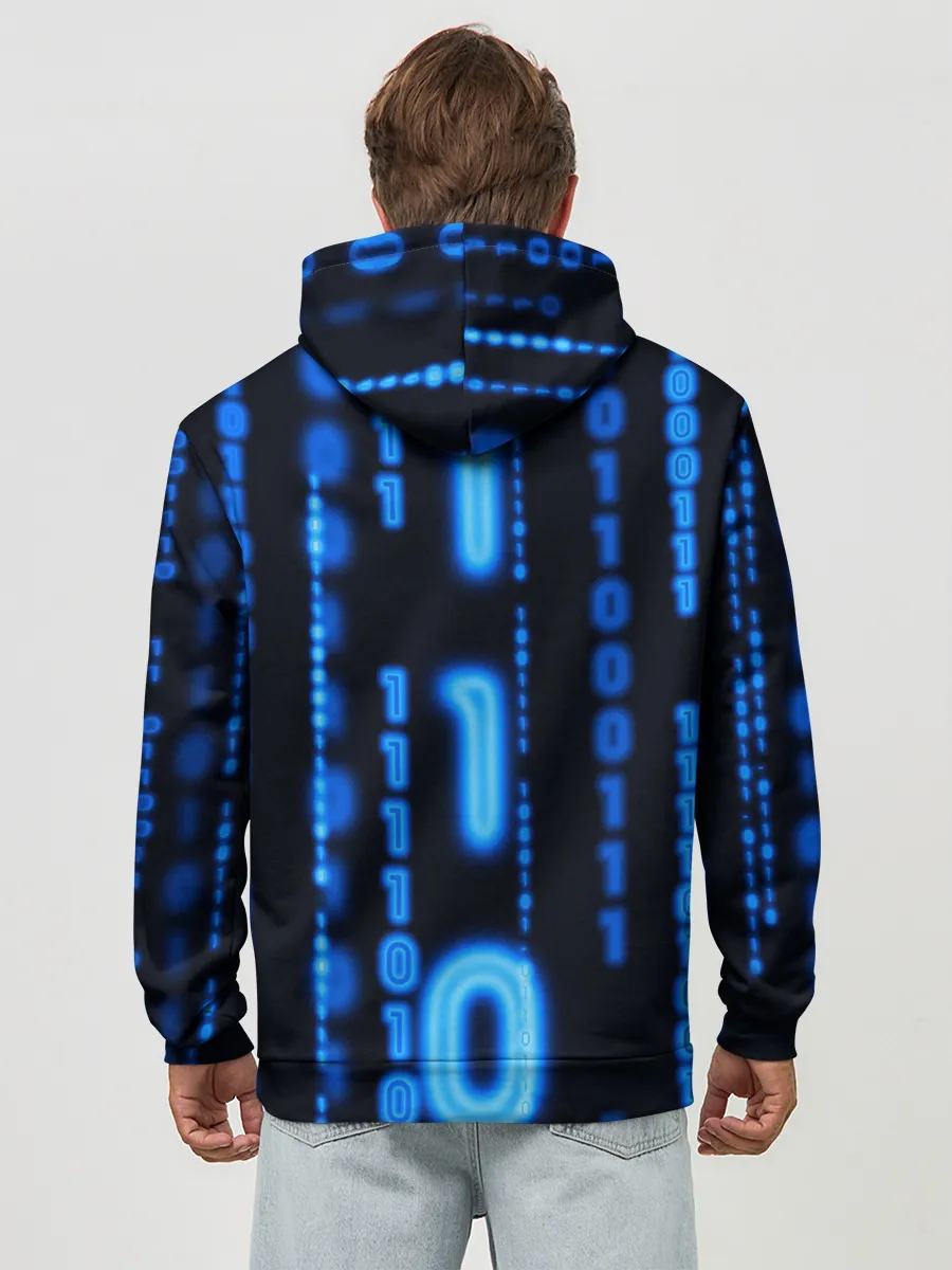 Худи мужской база хлопок / Я ПРОГРАММИСТ