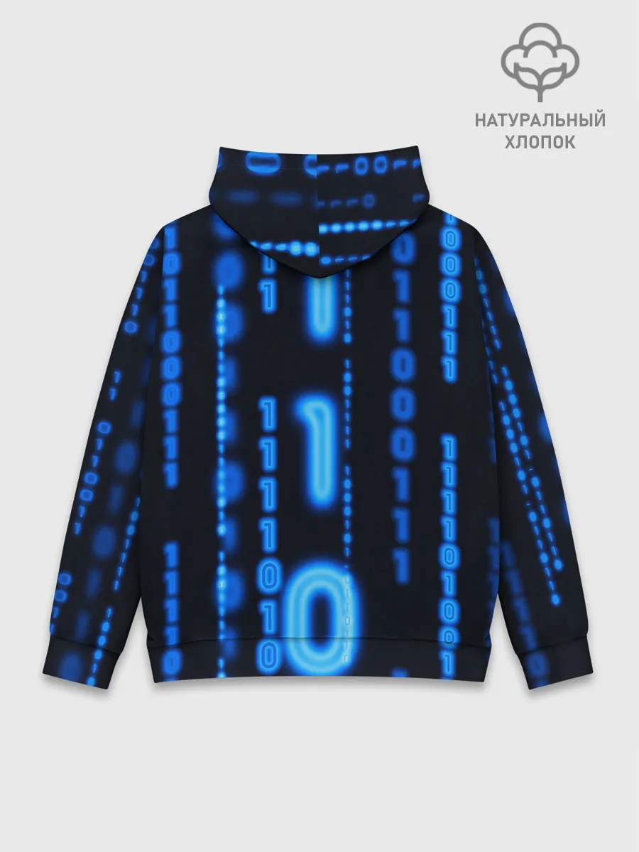Худи мужской база хлопок / Я ПРОГРАММИСТ
