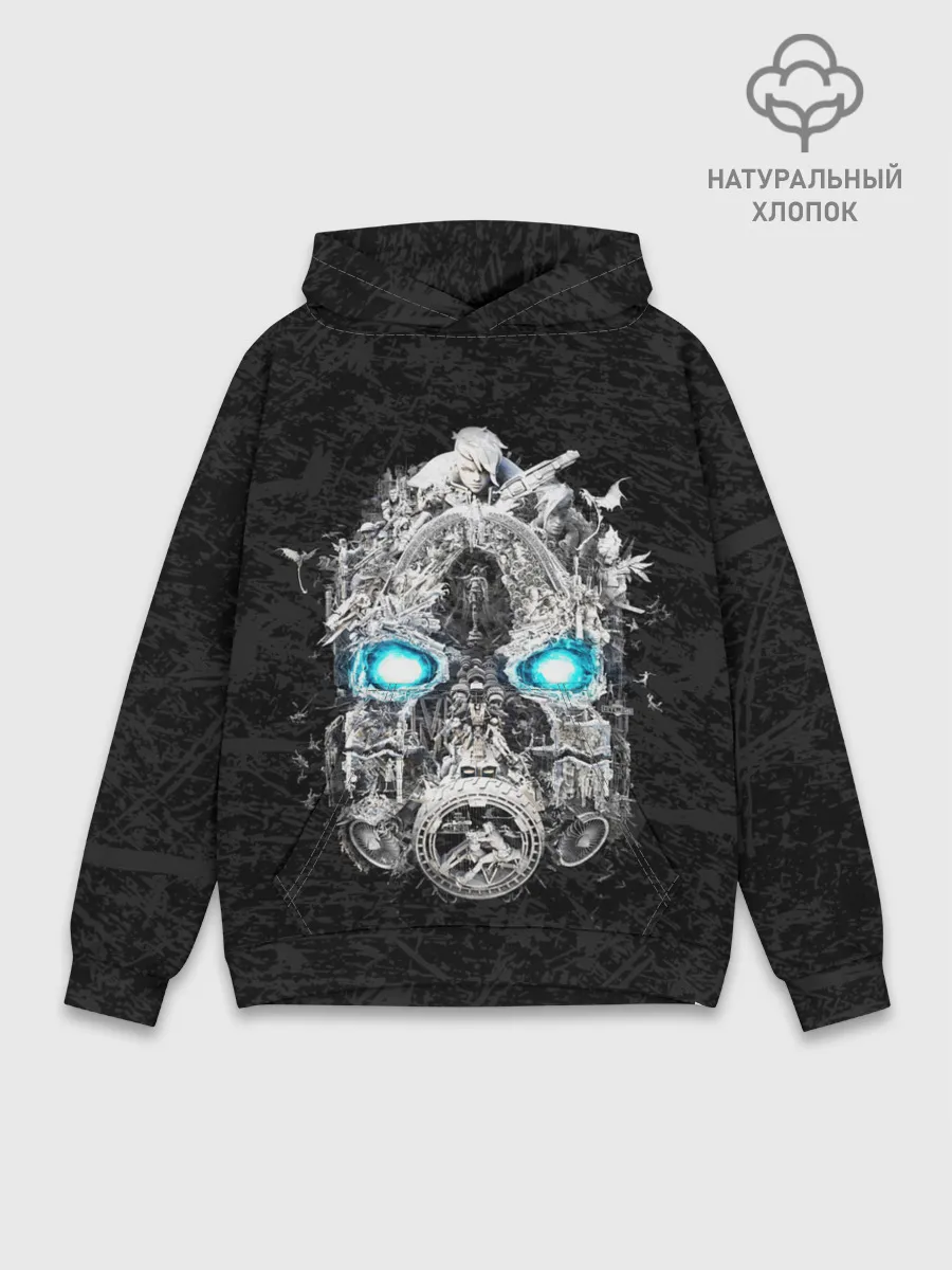 Худи мужской база хлопок / BORDERLANDS 3