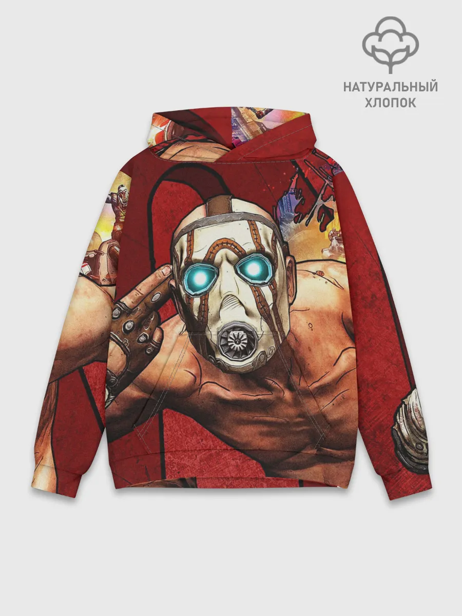 Худи мужской база хлопок / BORDERLANDS 3