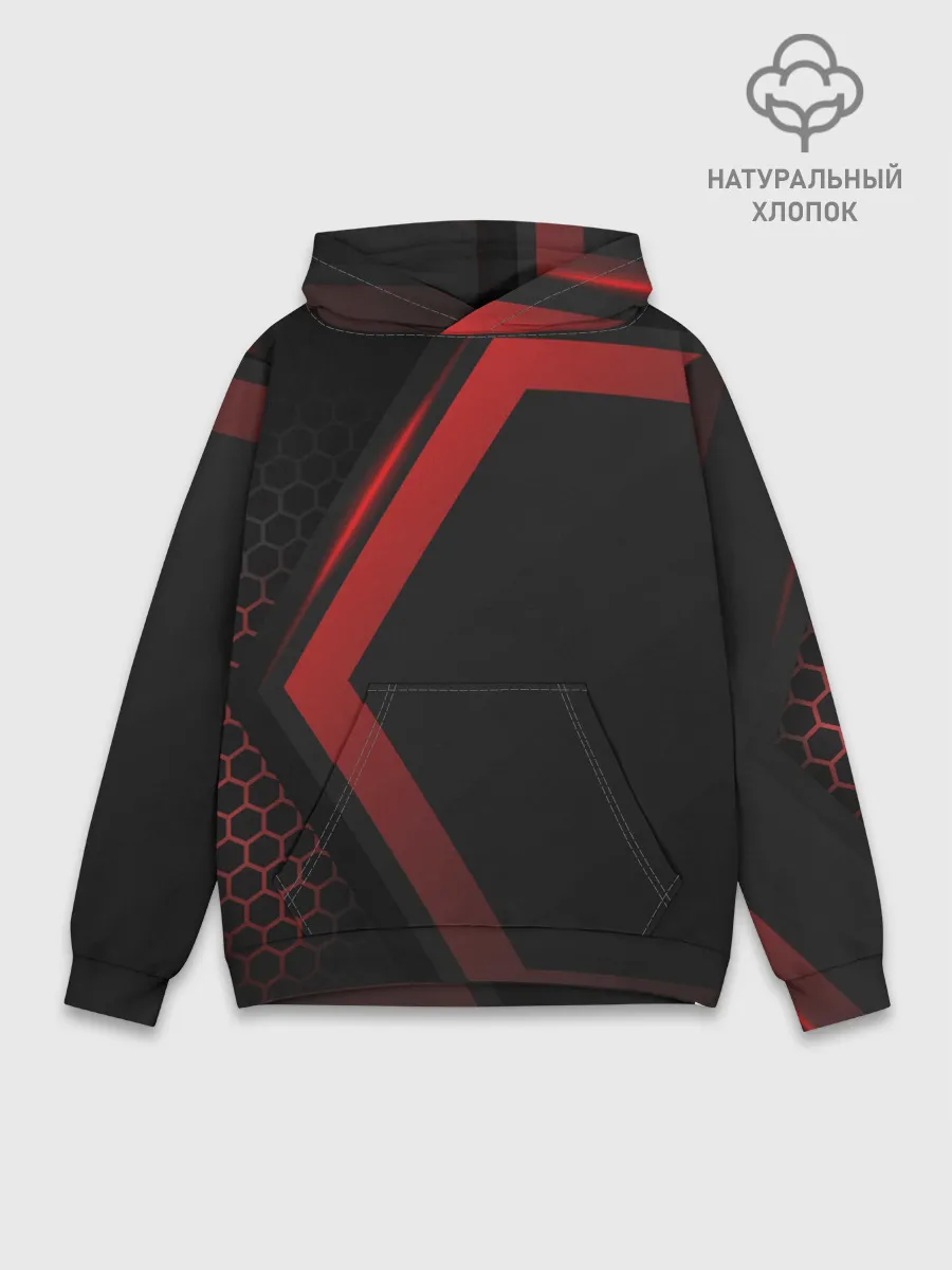 Худи мужской база хлопок / Neon armor