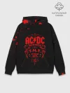 Худи мужской база хлопок / AC/DC