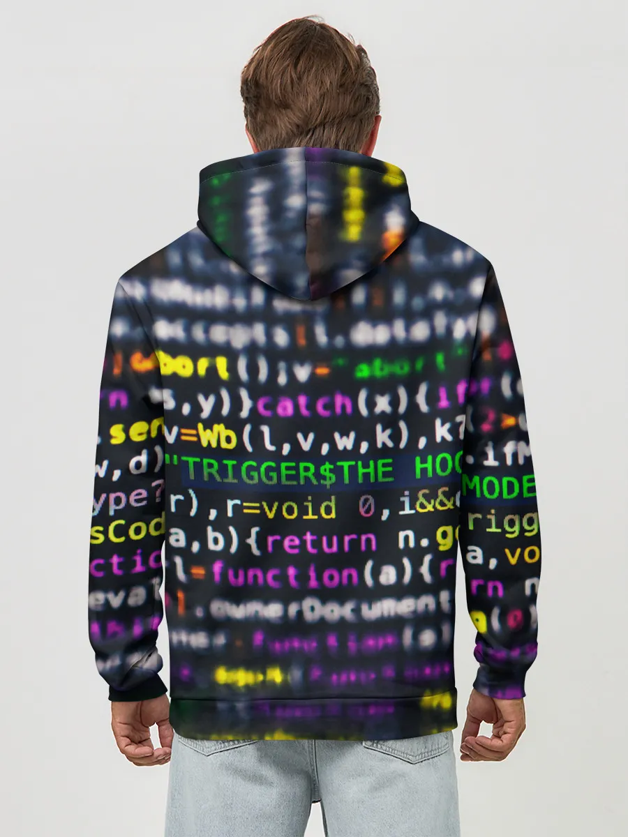 Худи мужской база хлопок / ПРОГРАММИРОВАНИЕ