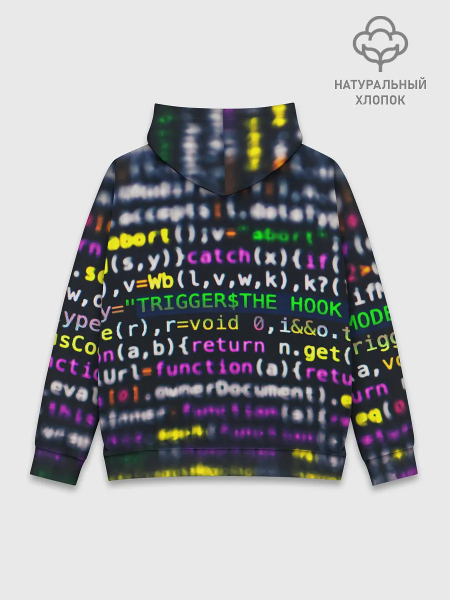 Худи мужской база хлопок / ПРОГРАММИРОВАНИЕ