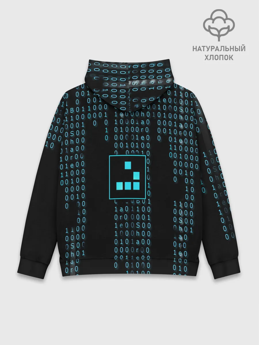 Худи мужской база хлопок / ДВОИЧНАЯ СИСТЕМА
