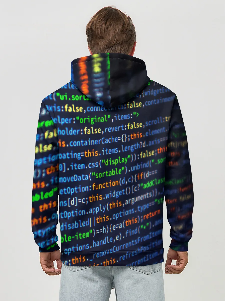 Худи мужской база хлопок / ПРОГРАММИРОВАНИЕ