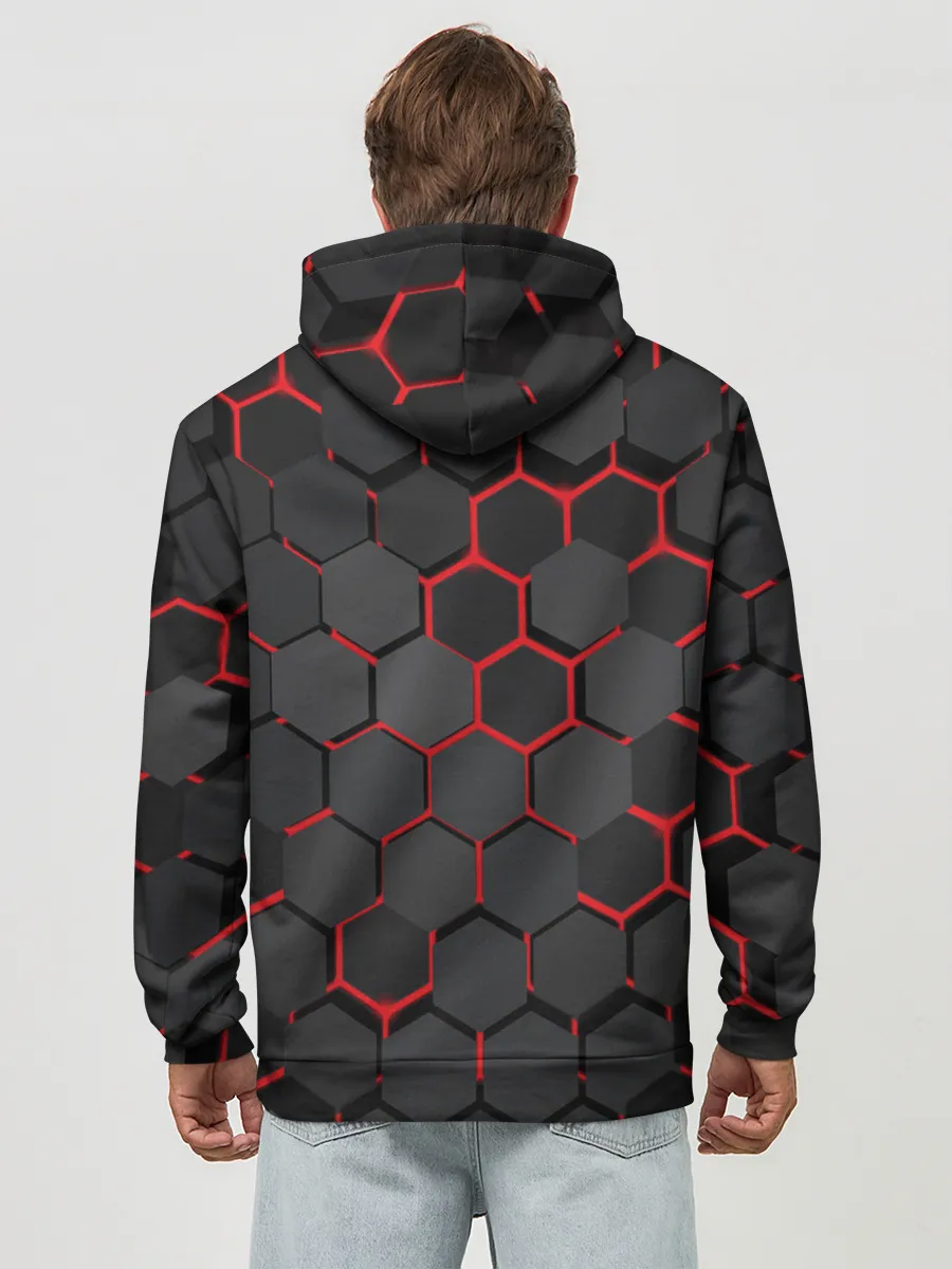 Худи мужской база хлопок / СТАЛЬНАЯ БРОНЯ