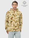 Худи мужской база хлопок / Лапша