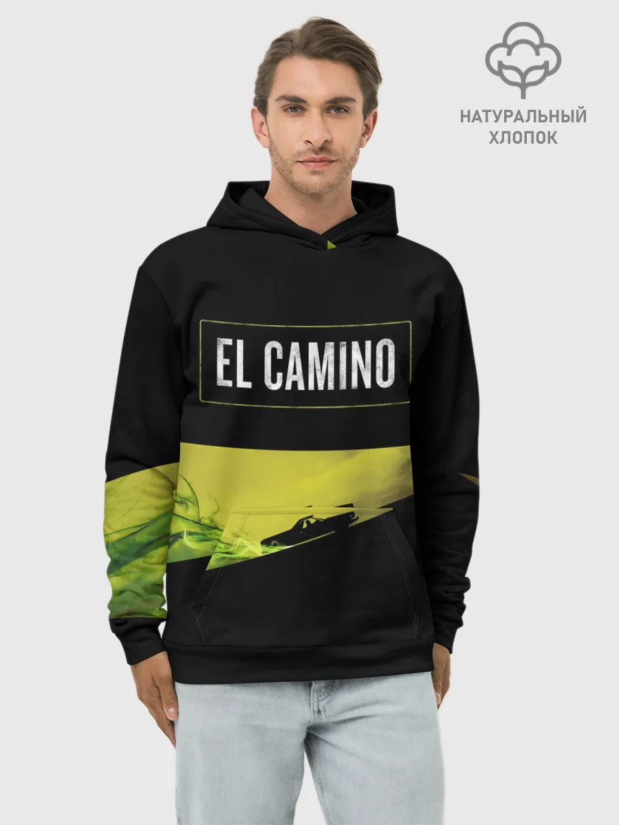 Худи мужской база хлопок / EL CAMINO