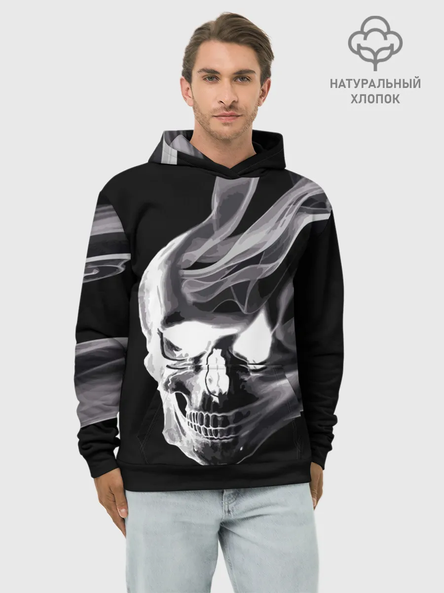 Худи мужской база хлопок / Wind