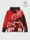 Худи мужской база хлопок / Arsenal