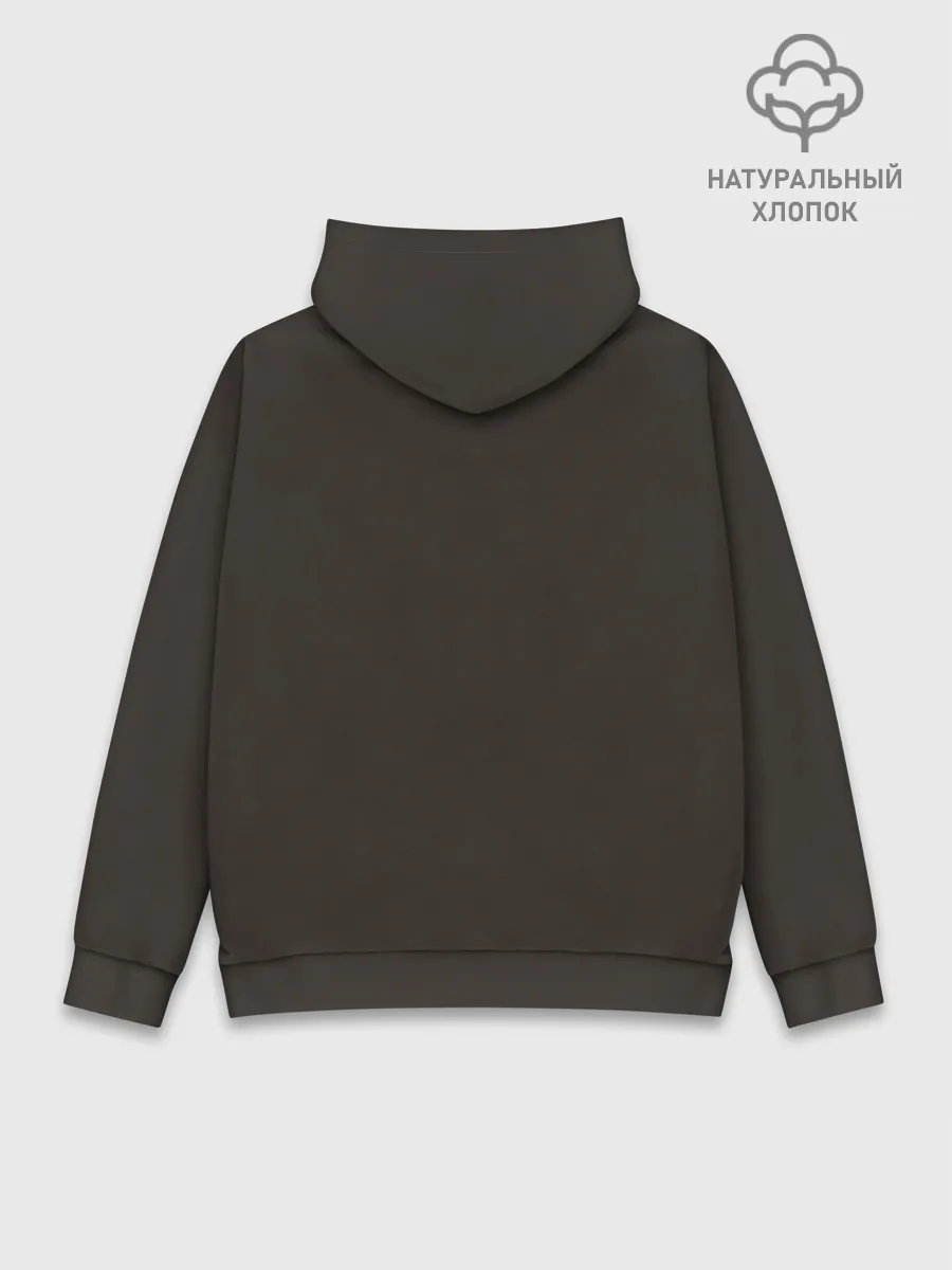 Худи мужской база хлопок / ТАНК В ОГНЕ