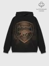 Худи мужской база хлопок / Arsenal