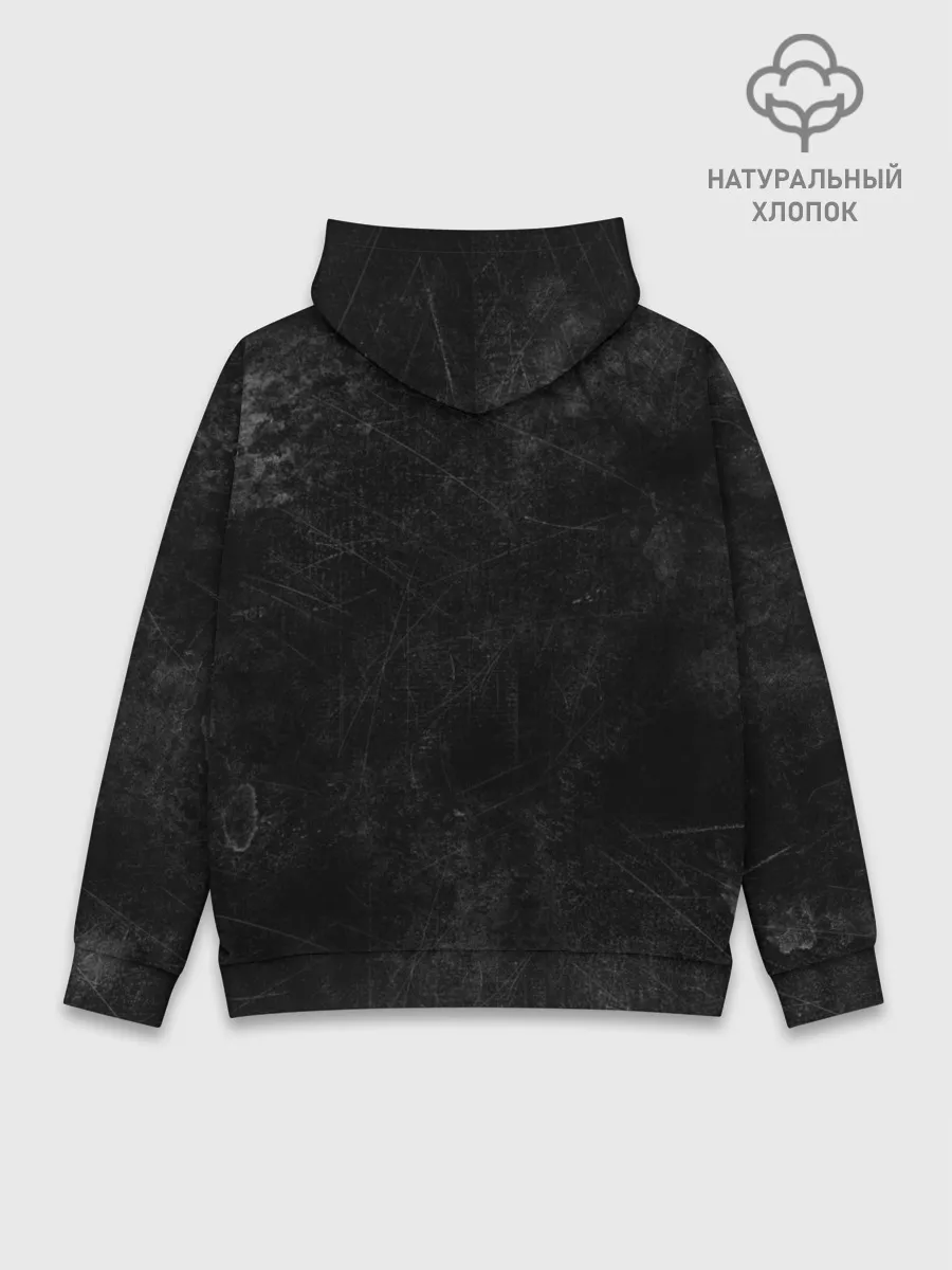 Худи мужской база хлопок / Острые козырьки