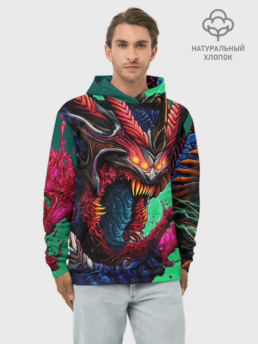 Худи мужской база хлопок / CS GO