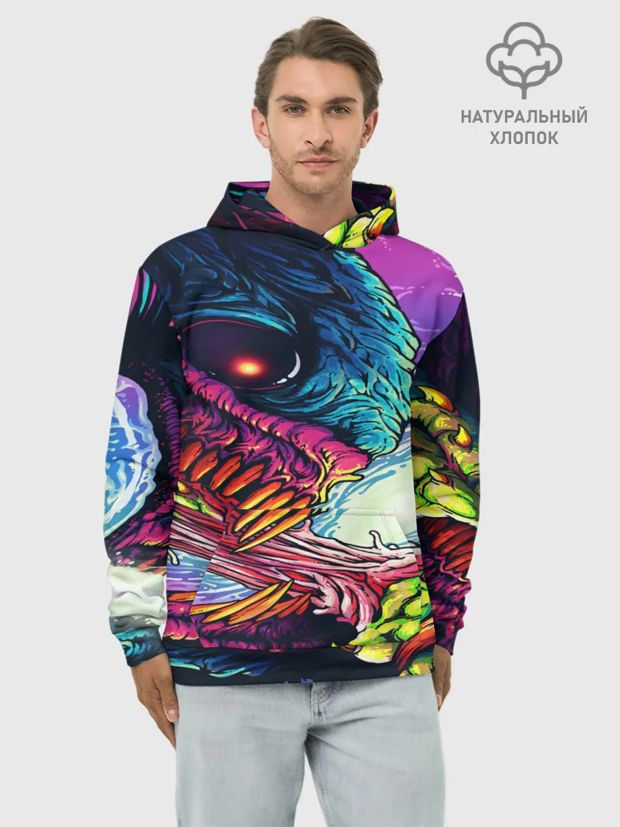 Худи мужской база хлопок / CS GO