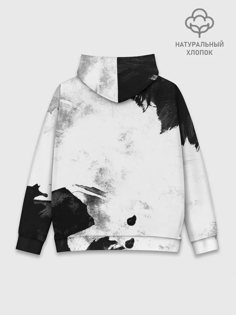 Худи мужской база хлопок / Острые козырьки