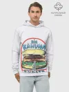 Худи мужской база хлопок / Big Kahuna Burger