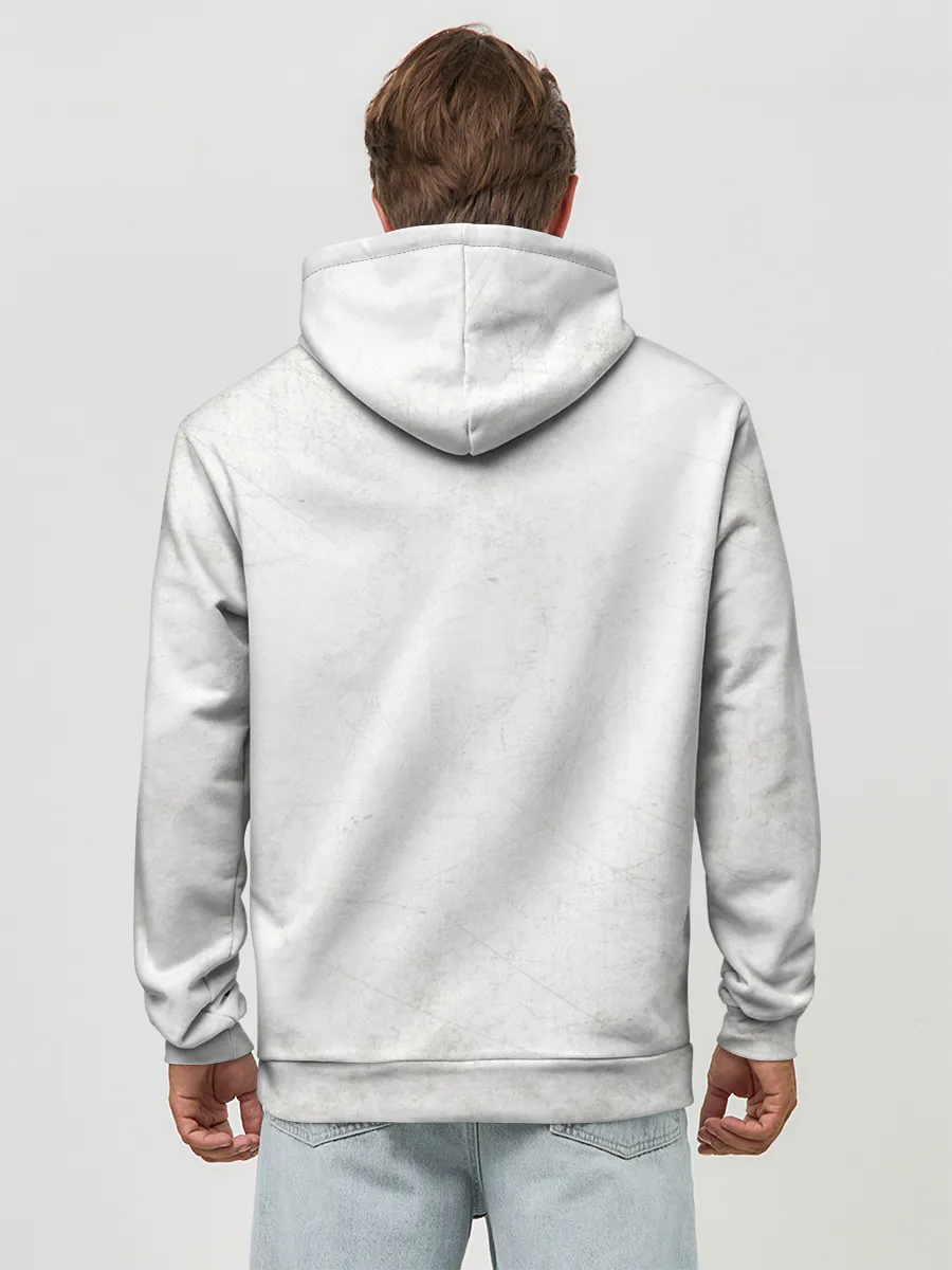 Худи мужской база хлопок / Острые козырьки