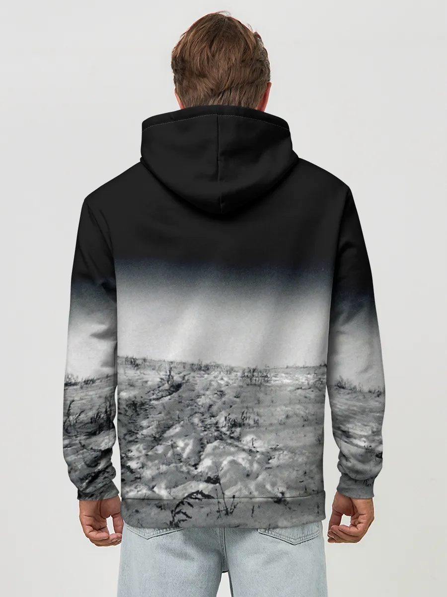 Худи мужской база хлопок / Гражданская оборона