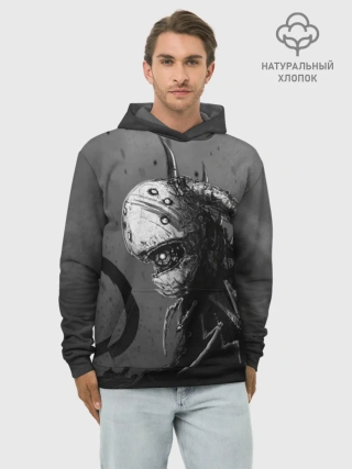 Худи мужской база хлопок / Чернозём - Хронос