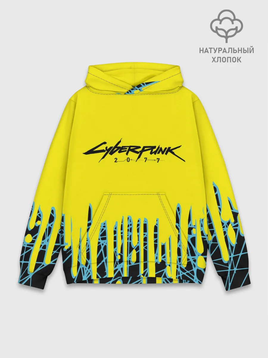 Худи мужской база хлопок / CYBERPUNK 2077