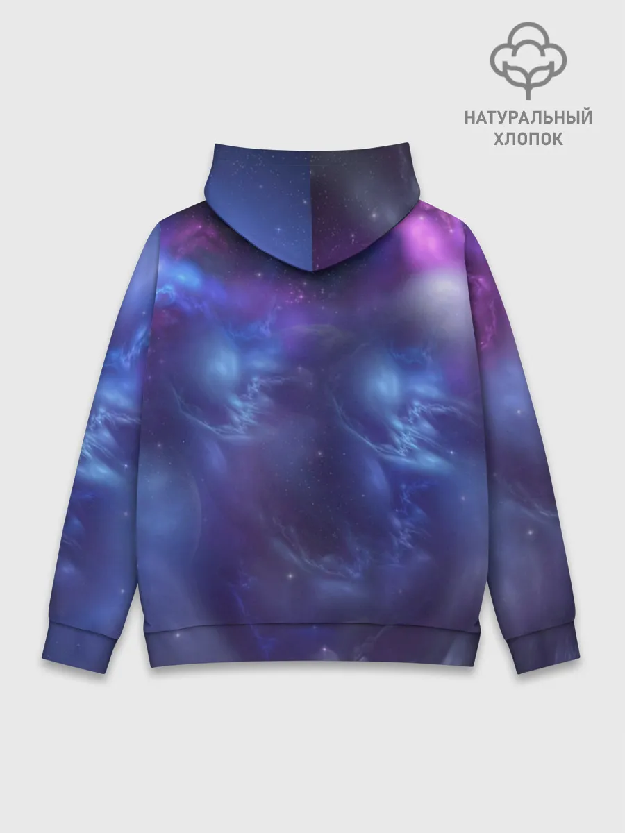 Худи мужской база хлопок / Рыбы