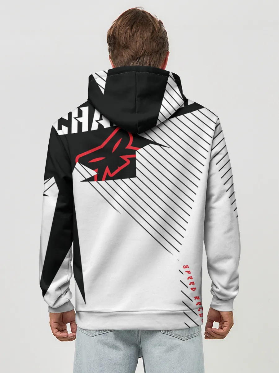 Худи мужской база хлопок / Форма для мотокросса FOX