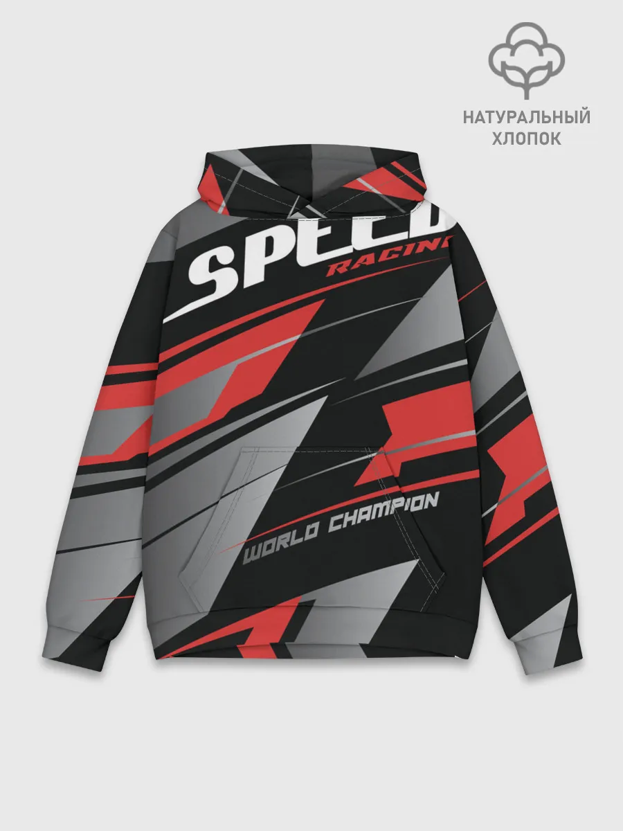 Худи мужской база хлопок / Форма для мотокросса FOX