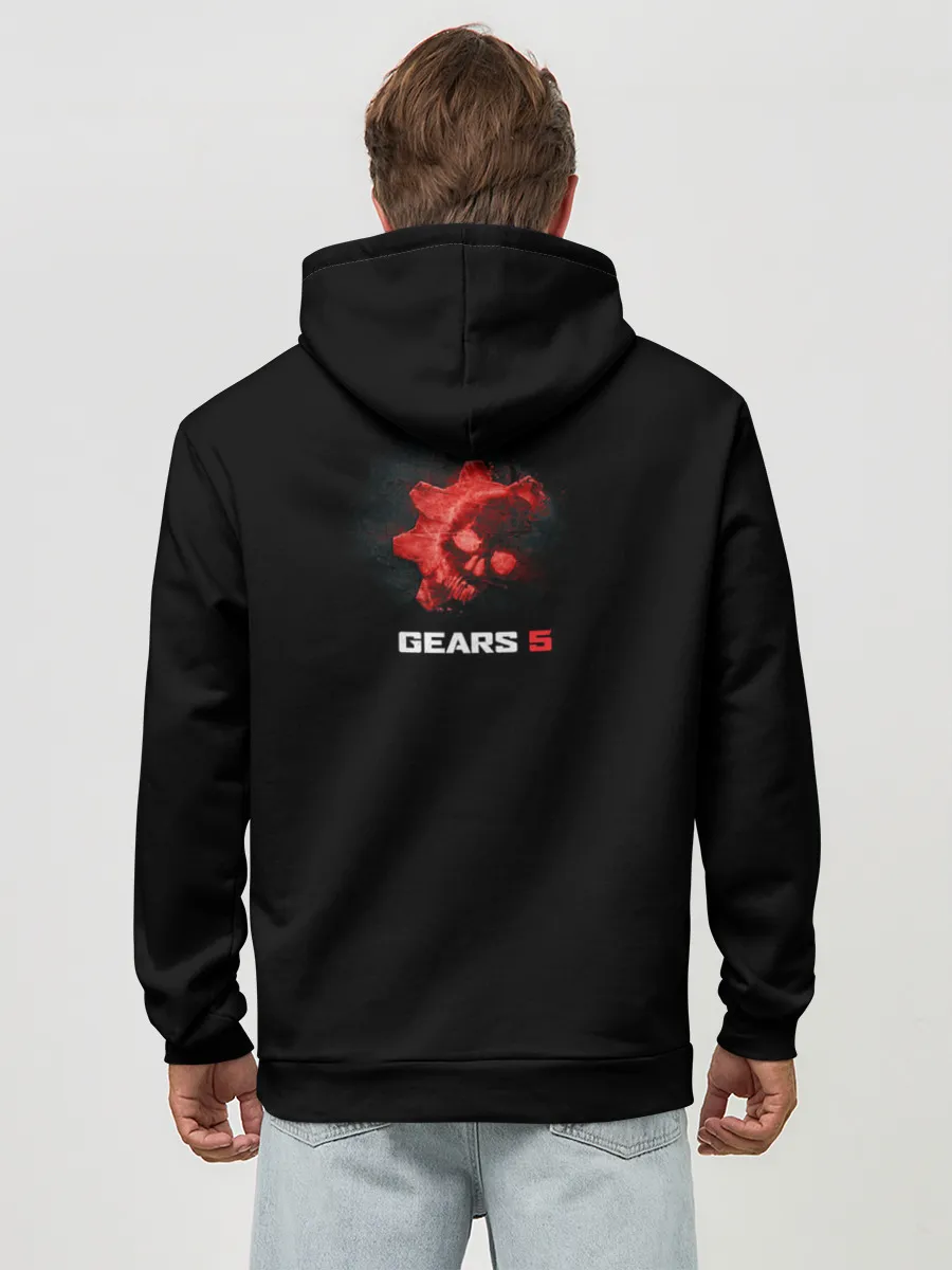 Худи мужской база хлопок / Gears of war