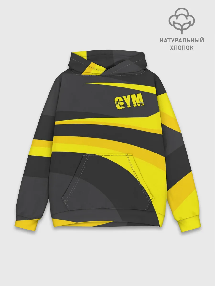 Худи мужской база хлопок / GYM