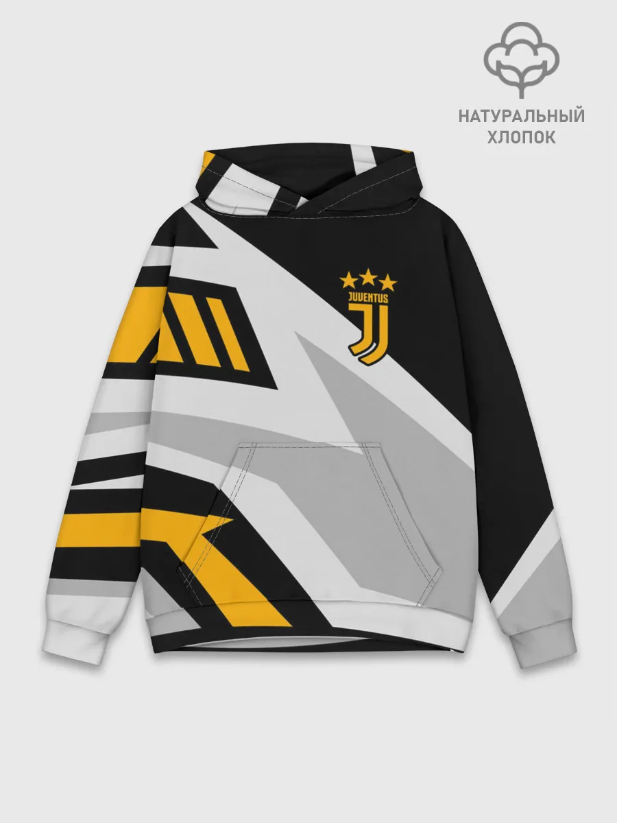 Худи мужской база хлопок / Juventus