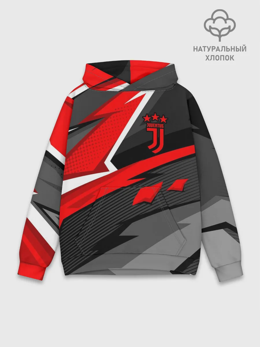 Худи мужской база хлопок / Juventus