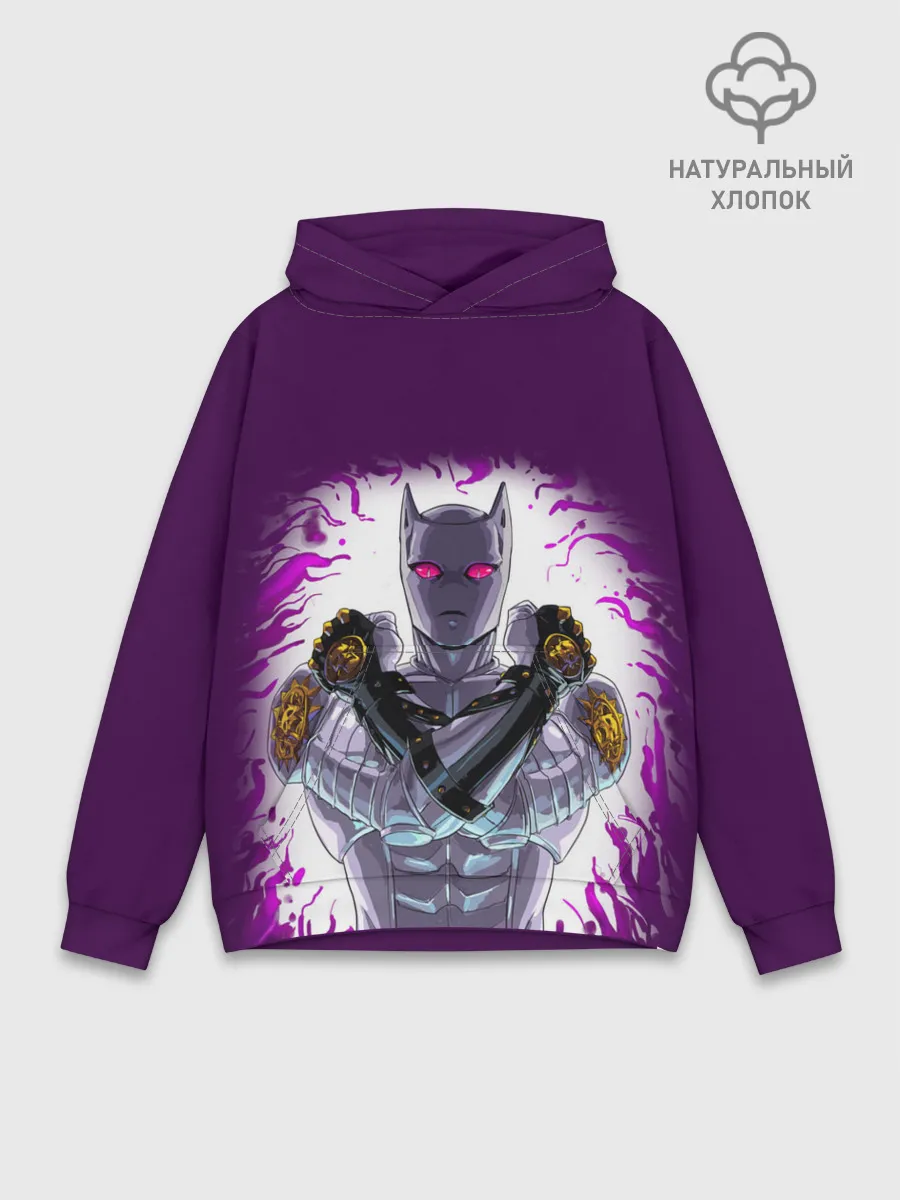 Худи мужской база хлопок / JJBA Killer Queen