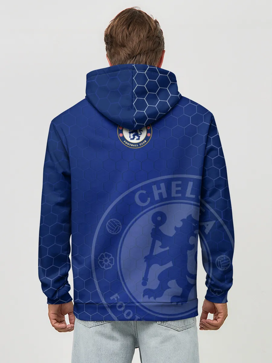Худи мужской база хлопок / Челси