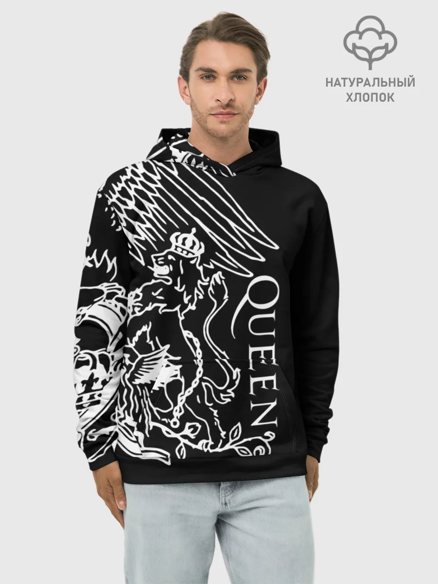 Худи мужской база хлопок / Queen