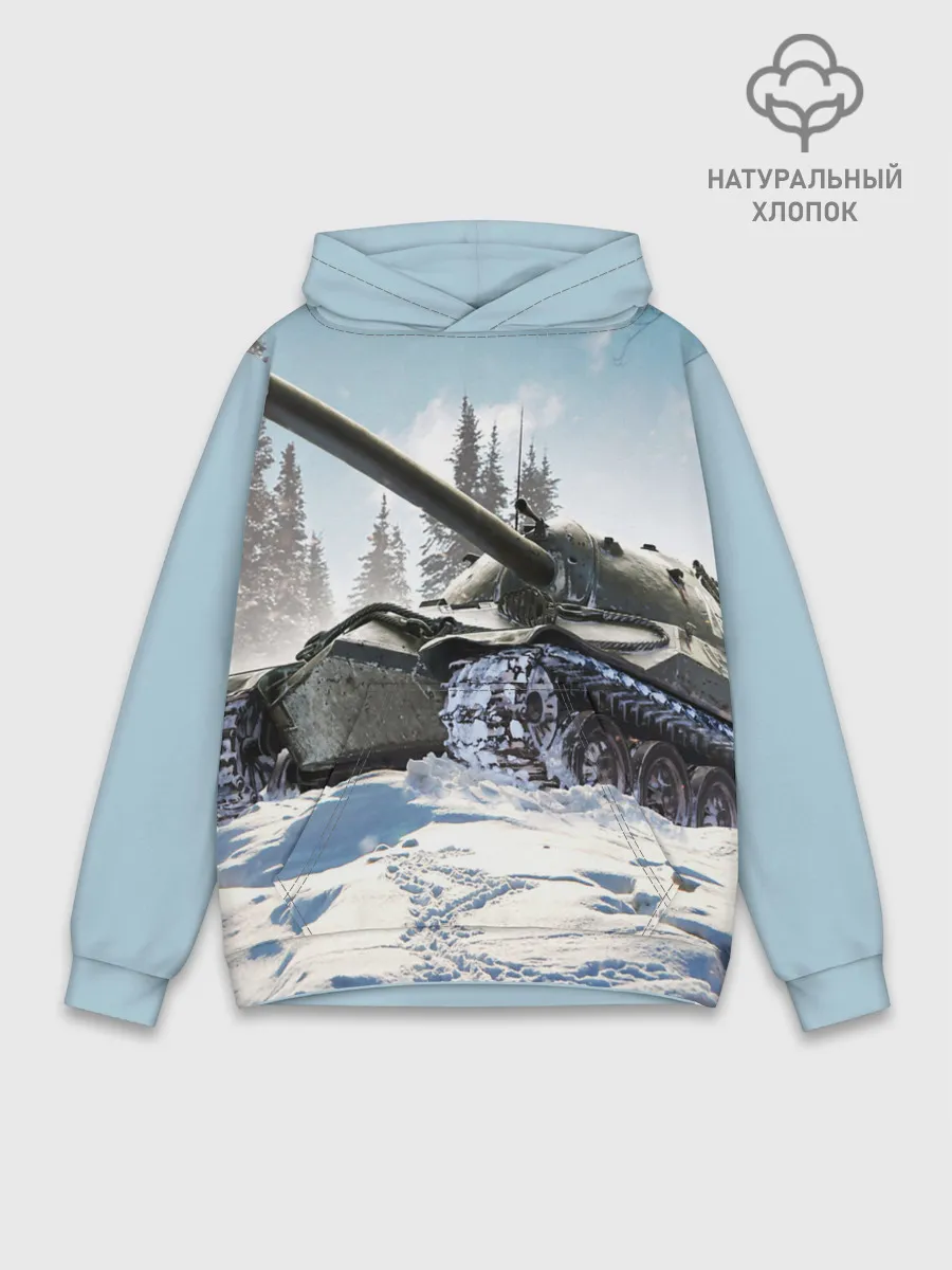 Худи мужской база хлопок / ТАНК WINTER