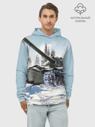 Худи мужской база хлопок / ТАНК WINTER