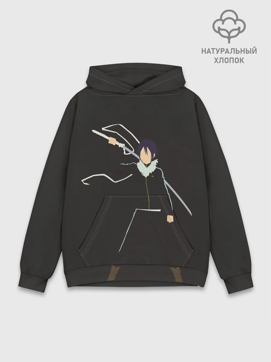 Худи мужской база хлопок / Yato