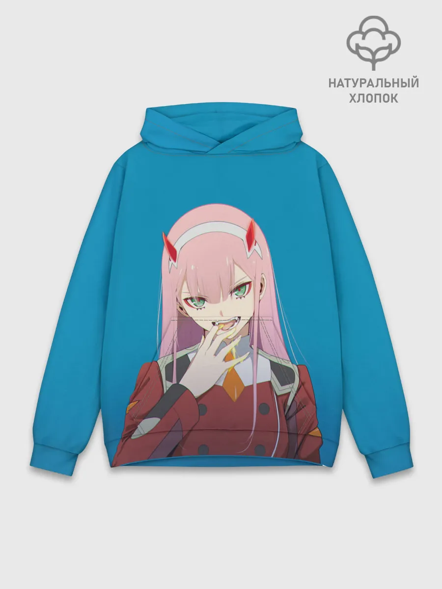 Худи мужской база хлопок / Darliing on blue