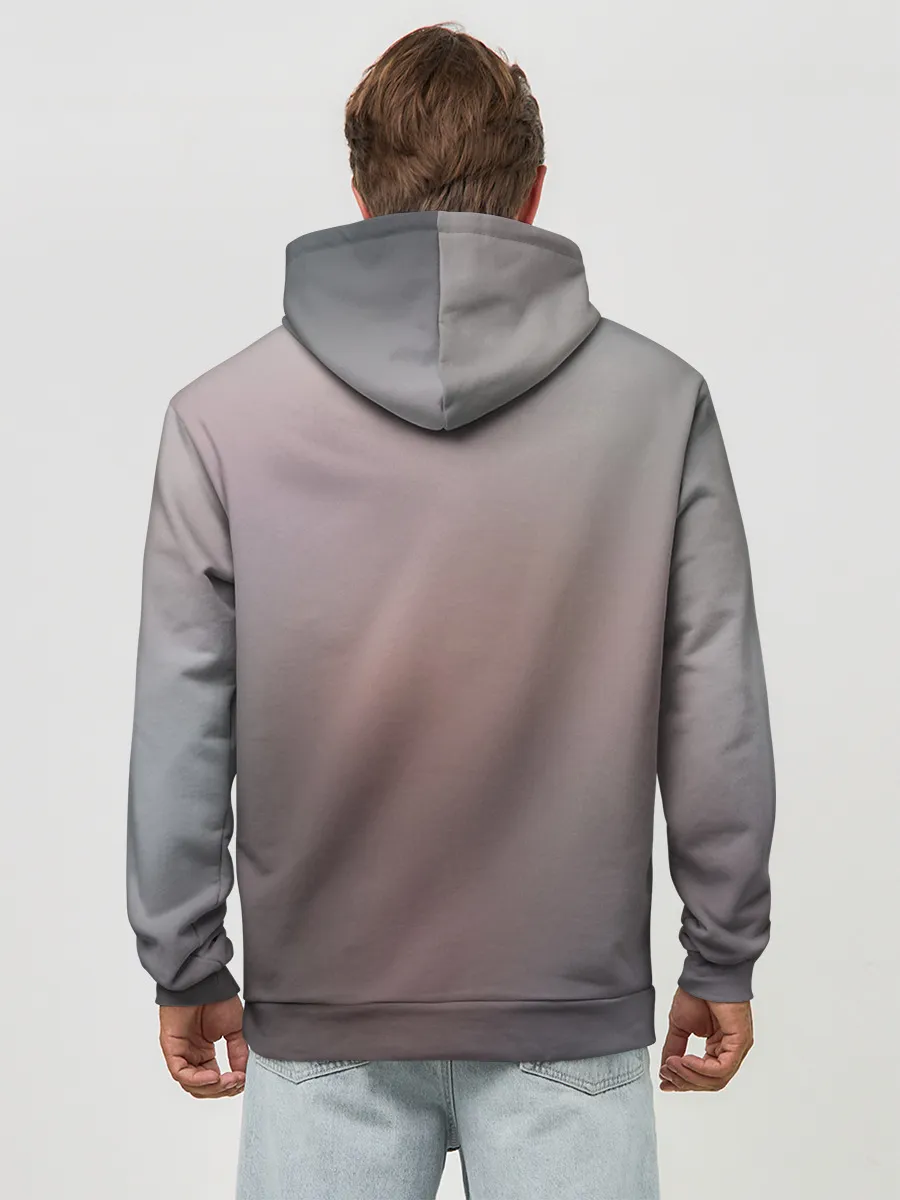 Худи мужской база хлопок / Ноль два и Хиро вместе