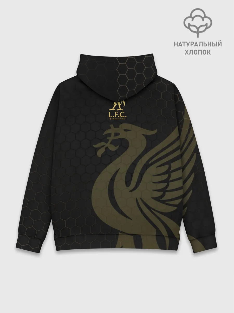 Худи мужской база хлопок / Ливерпуль