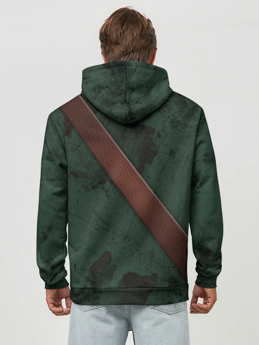 Худи мужской база хлопок / Пират