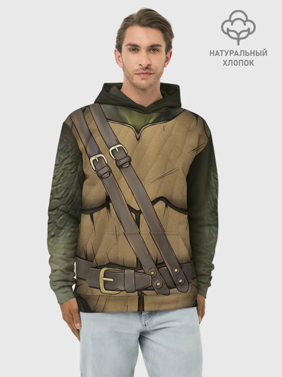 Худи мужской база хлопок / Черепашка ниндзя