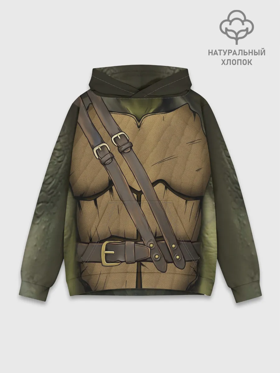 Худи мужской база хлопок / Черепашка ниндзя